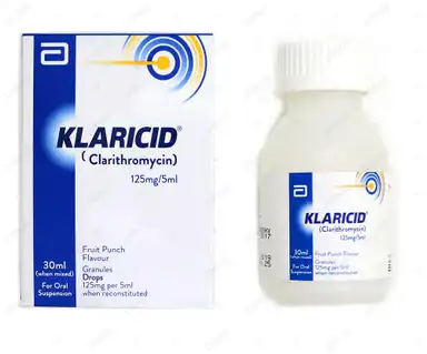Klaricid 30Ml Suspension 125Mg/5Ml