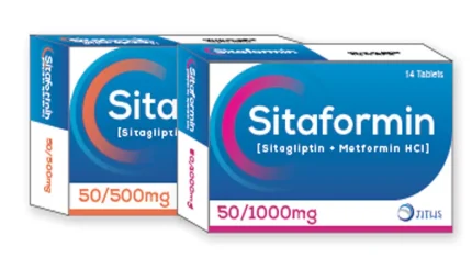 SITAFORMIN TAB 50/500MG (SITAGLIPTIN+METFORMINhcl)