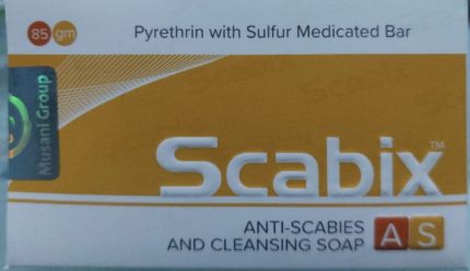 SCABIX SOAP(pyrethin with sulfur