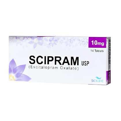 SCIPRAM 10MG TAB(Escitalopram Oxalate)